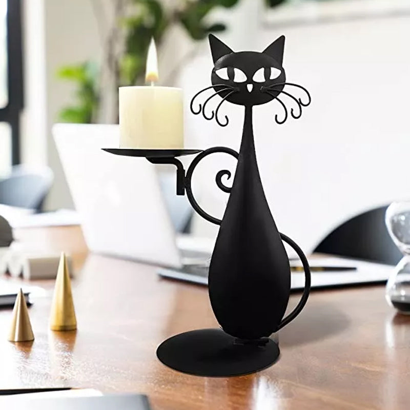 Cat Candle Rest