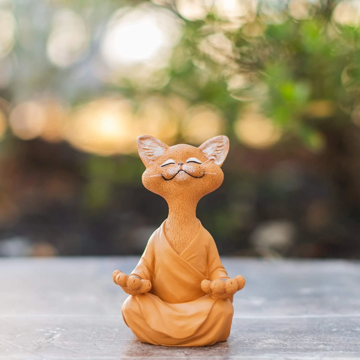 Be A Smiling Zen Cat