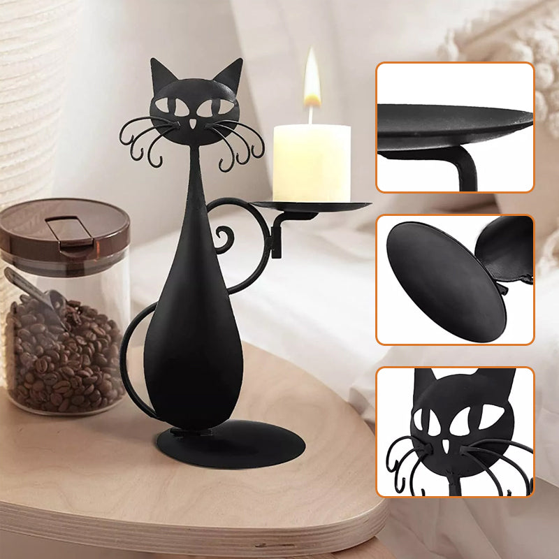 Cat Candle Rest