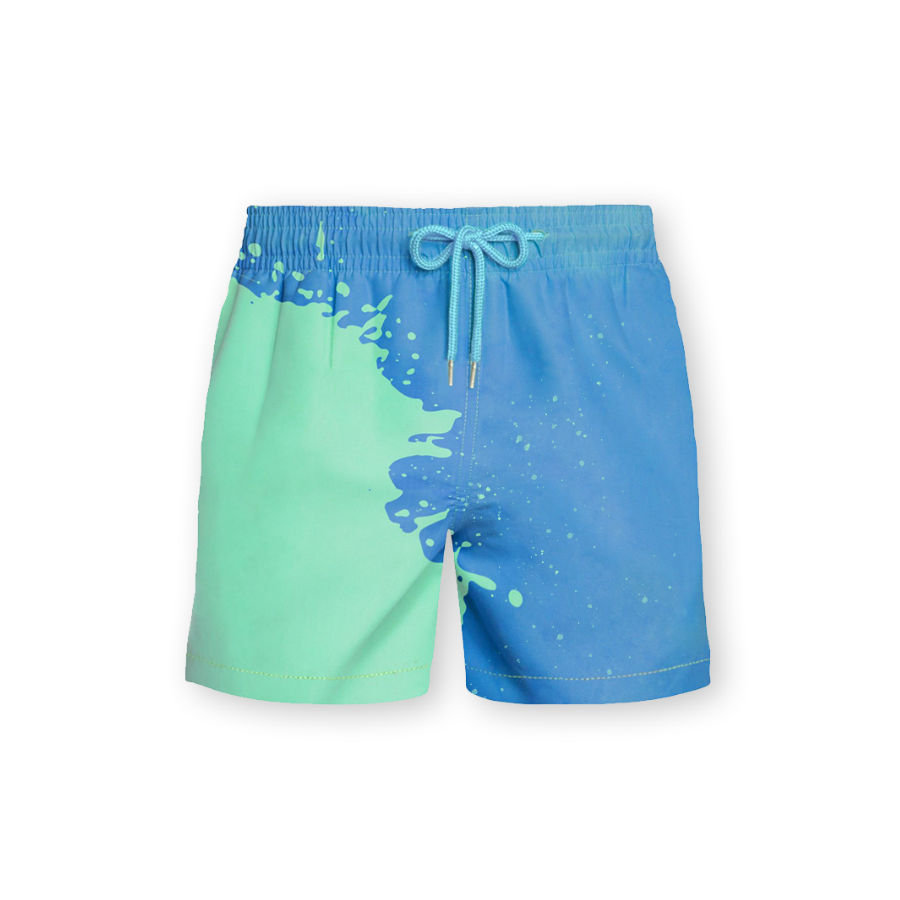 Swim Trunks that Change Colors